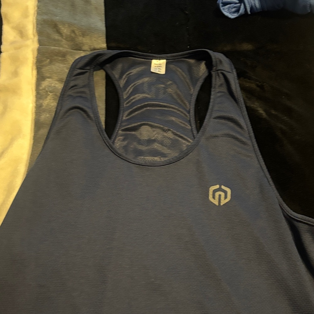 Men's Blue Tank Top